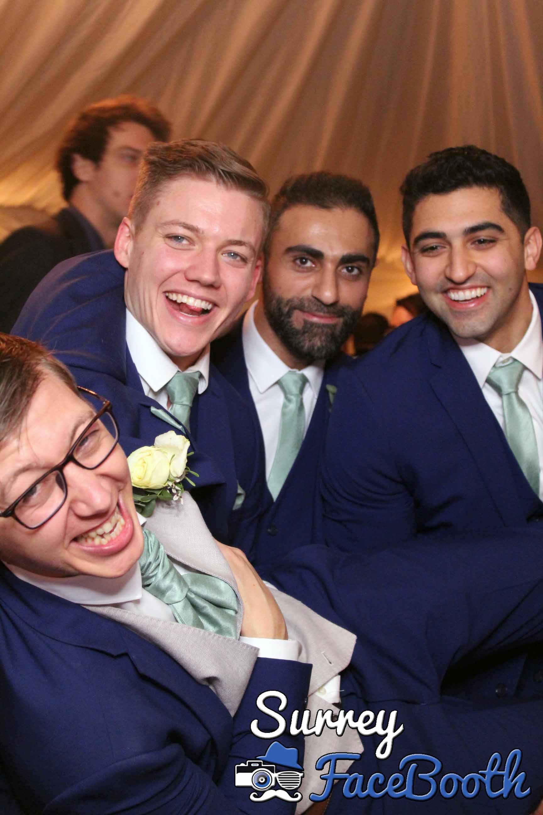 Samantha and Adam's Wedding | View more photos from the event at galleries.surreyfacebooth.co.uk/u/Surrey-FaceBooth/Samantha-and-Adams-Wedding